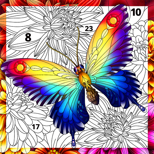 Play Relax Color - Paint by Number Online