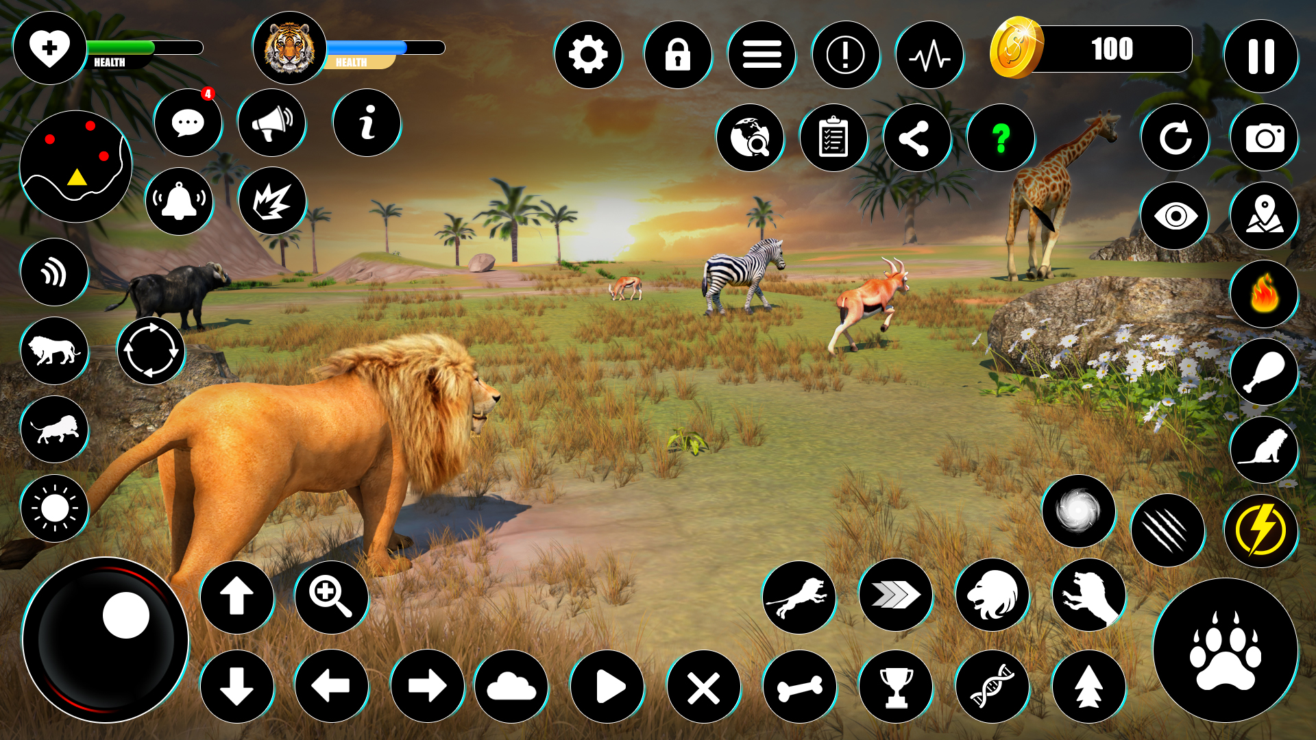 Download & Play Lion Games Animal Simulator 3D on PC & Mac (Emulator)