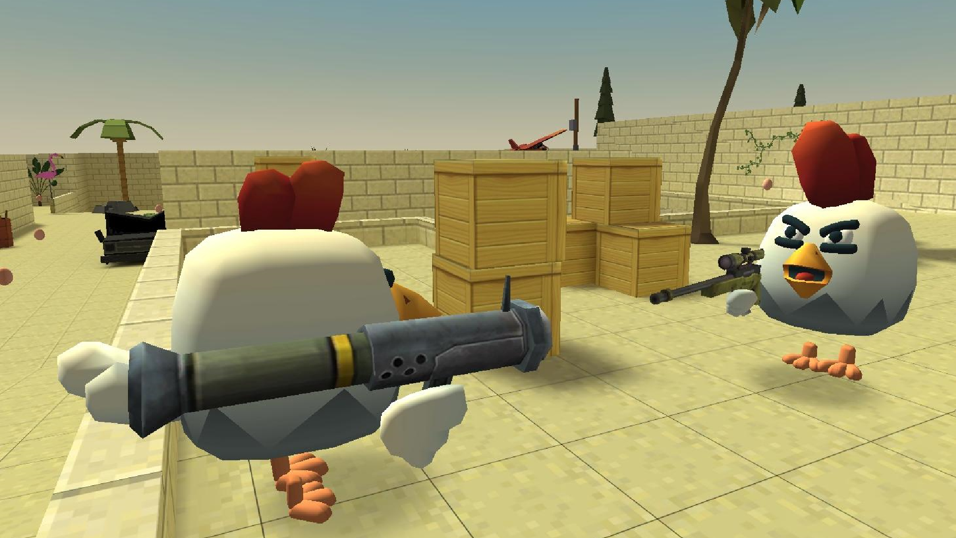 Скачайте и играйте в Chicken Gun на ПК или Mac (Эмулятор)