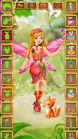 green emerald velvet dress Fairy Dress Up Games main image 0