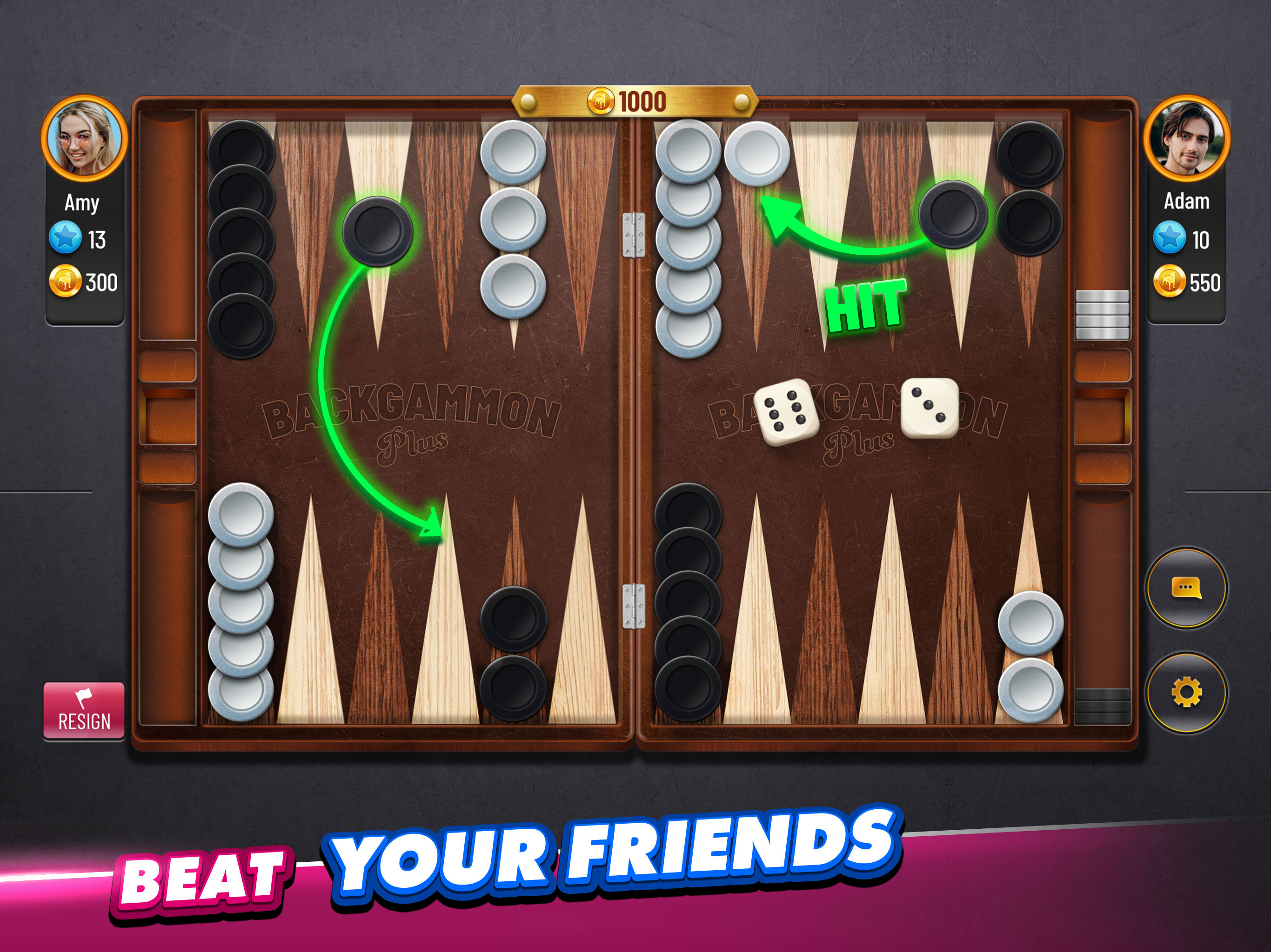 Скачайте и играйте в Backgammon Plus на ПК или Mac с (Эмулятор)