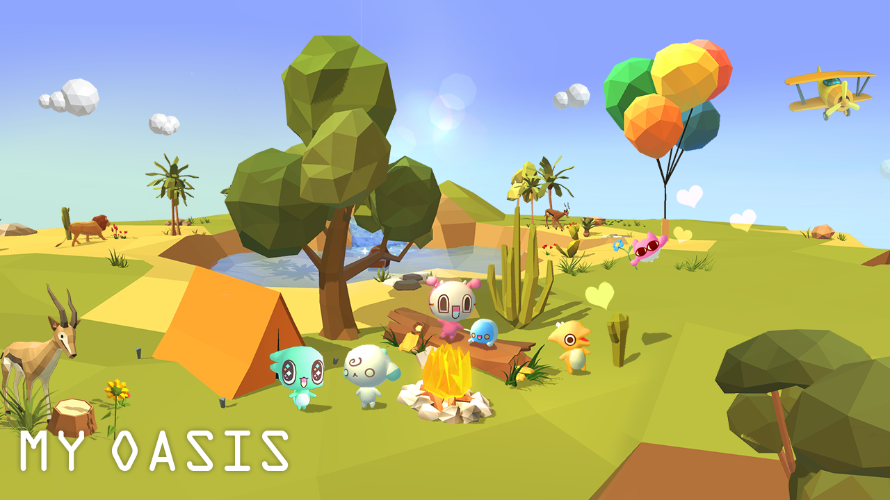 Скачать и играть в My Oasis – Tap Sky Island на ПК или Mac с  (Эмулятор)