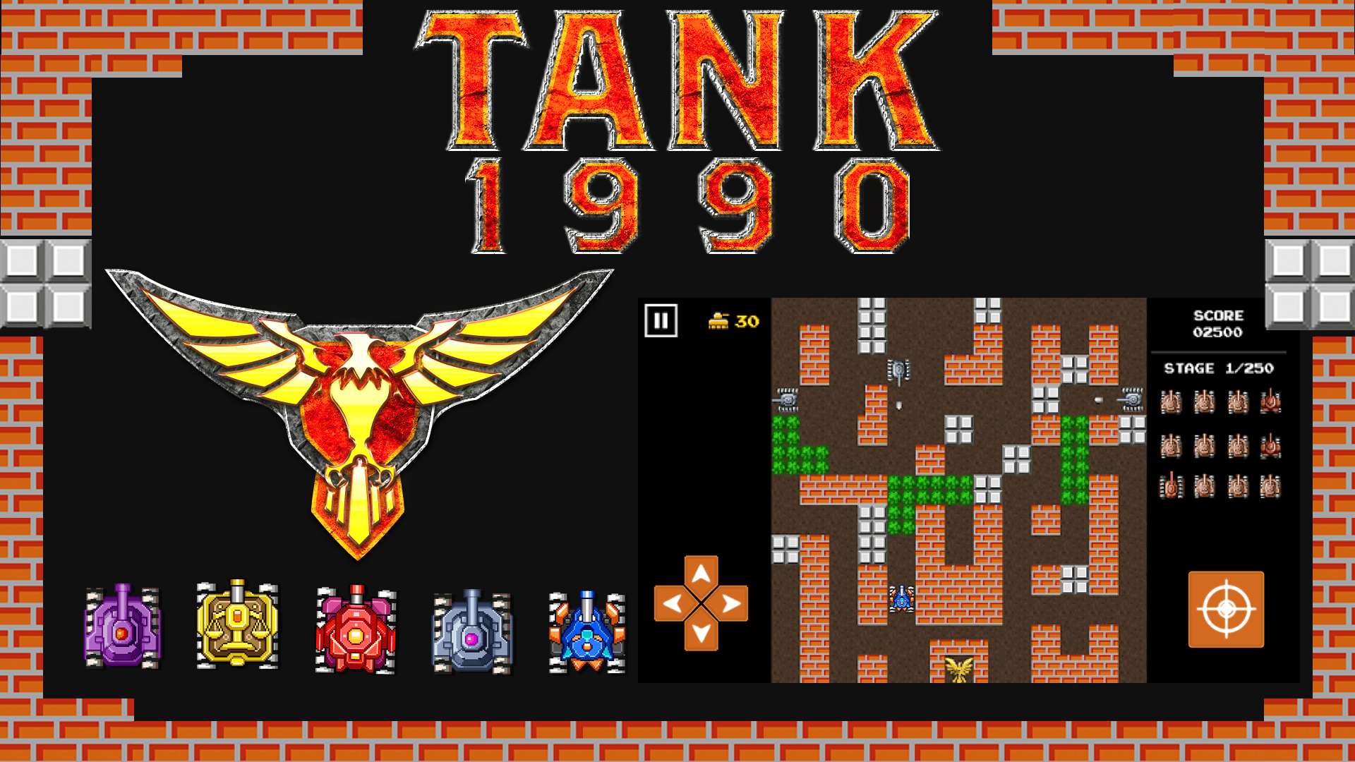 Скачайте и играйте в «танки 1990 - Танчики - Tank (1» на ПК или Mac  (Эмулятор)