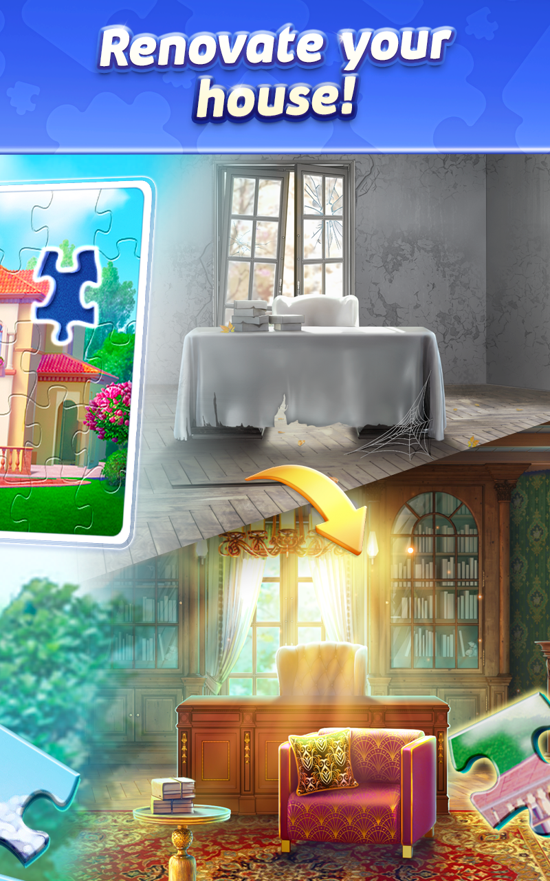 Download and play Jigsaw Puzzle Villa－Design on PC & Mac (Emulator)