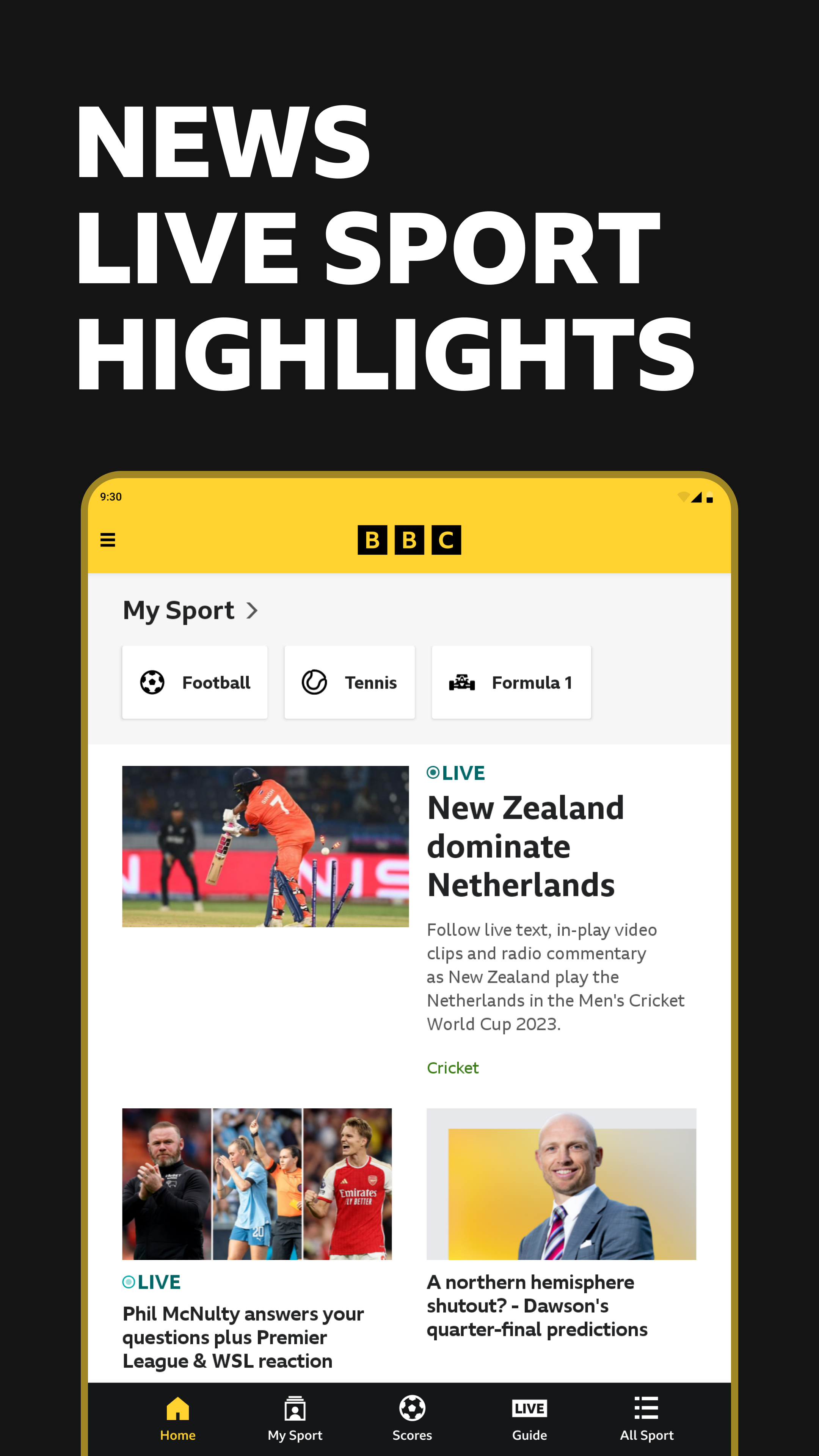 Download and run BBC Sport - News & Live Scores on PC & Mac (Emulator)