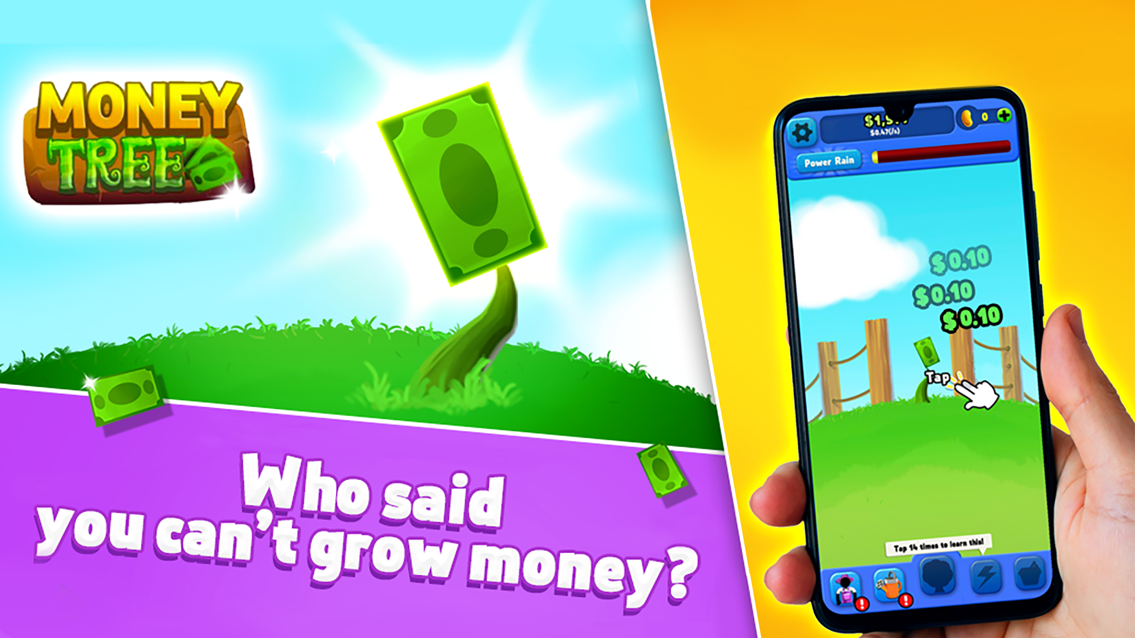 Download & Play Money Tree: Cash Grow Game on PC & Mac (Emulator)