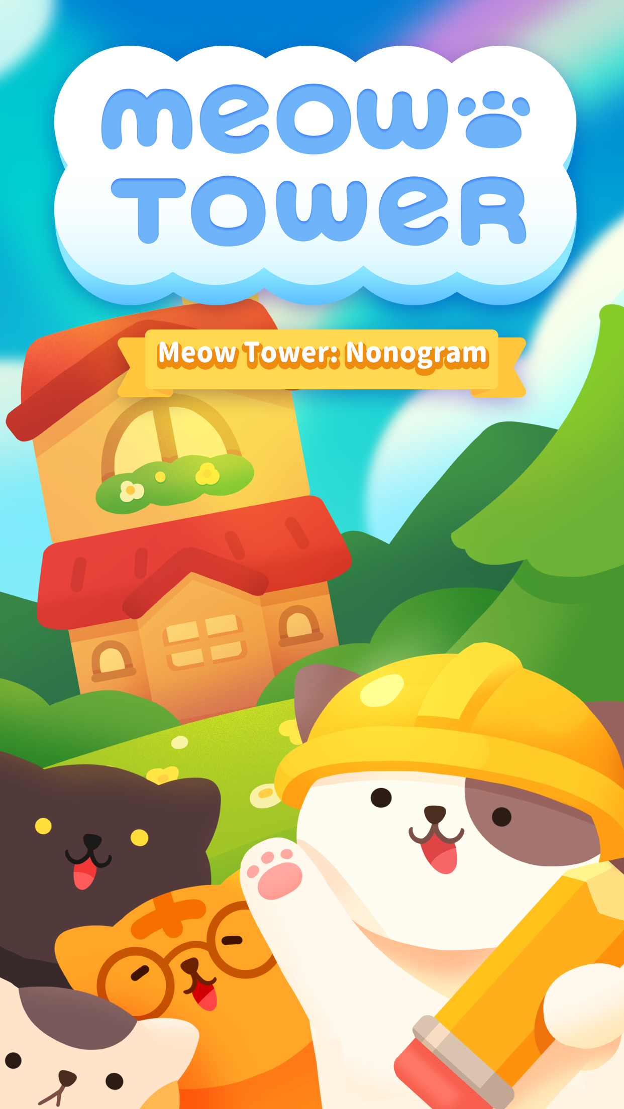 Скачайте и играйте в Meow Tower: Nonogram (Оффлайн) на ПК или Mac (Эмулятор)