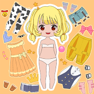 Играй Doll Dress Up: Cute Girl на ПК
