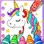 Unicorn Coloring Girl Games