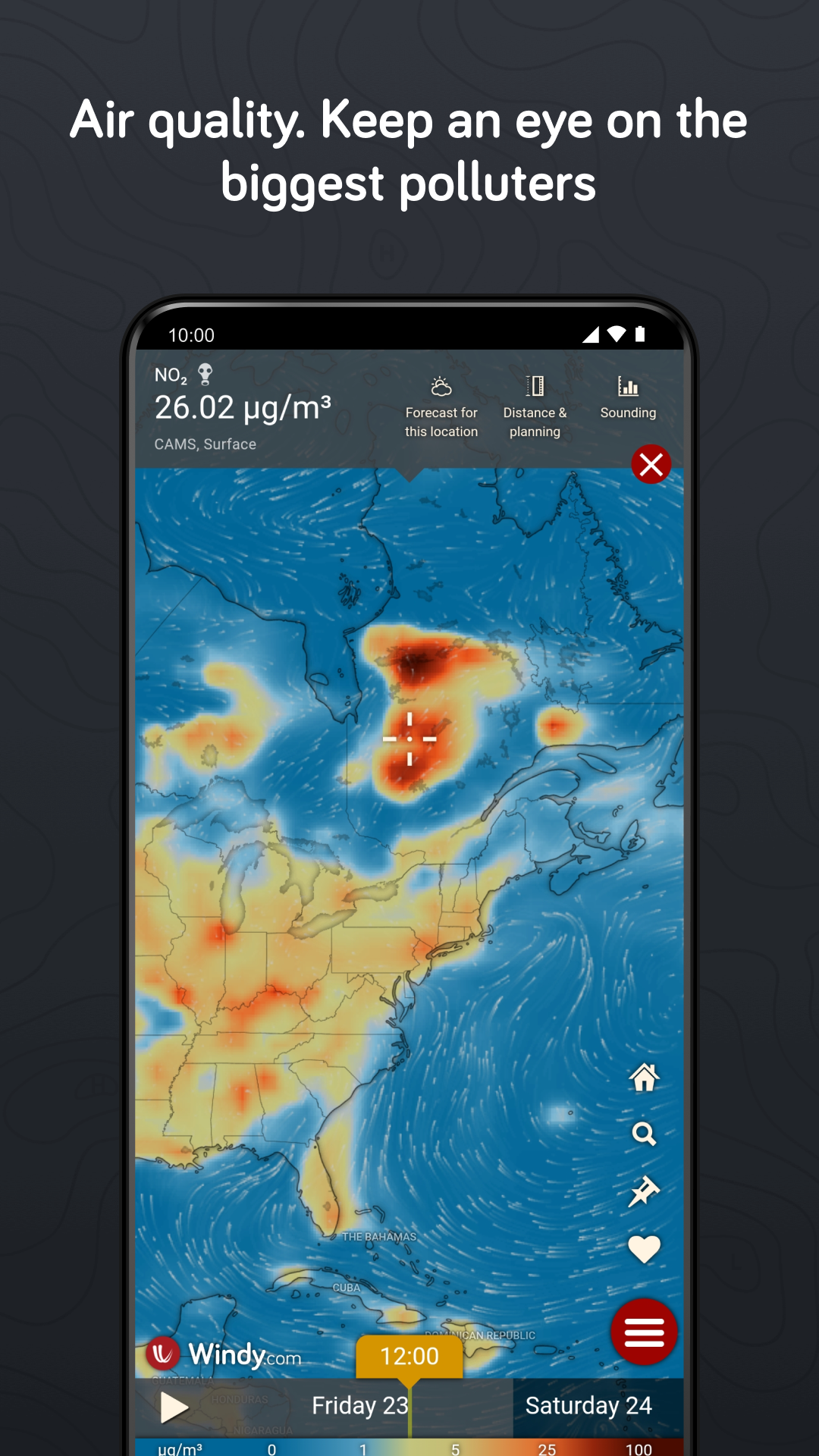 Скачайте и запустите Windy.com - Weather Forecast на ПК или Mac (Эмулятор)