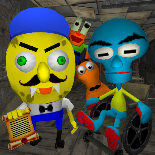 Sponge Neighbor's Hospital. Scary Friends Escape