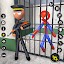 Spider Stick Hero Prison Break