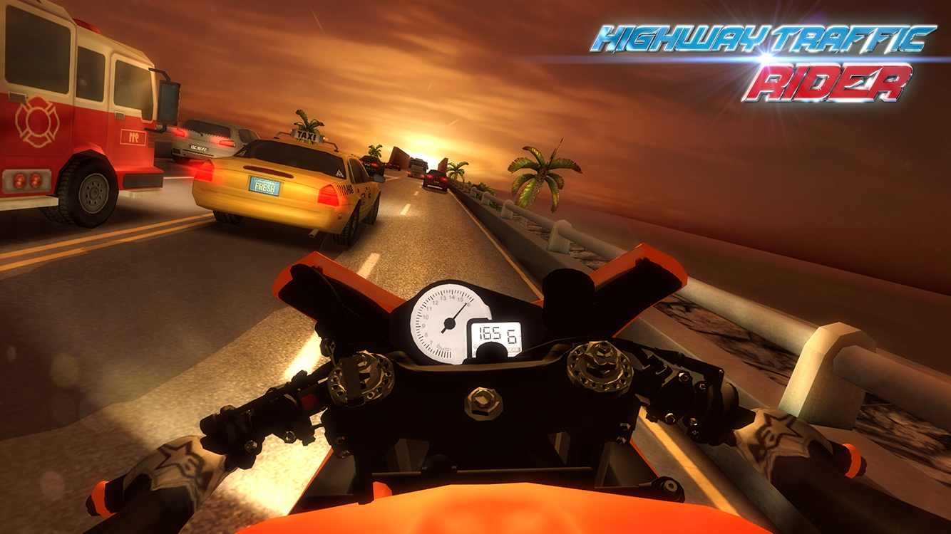 Скачать и играть в Highway Traffic Rider на ПК или Mac с (Эмулятор)