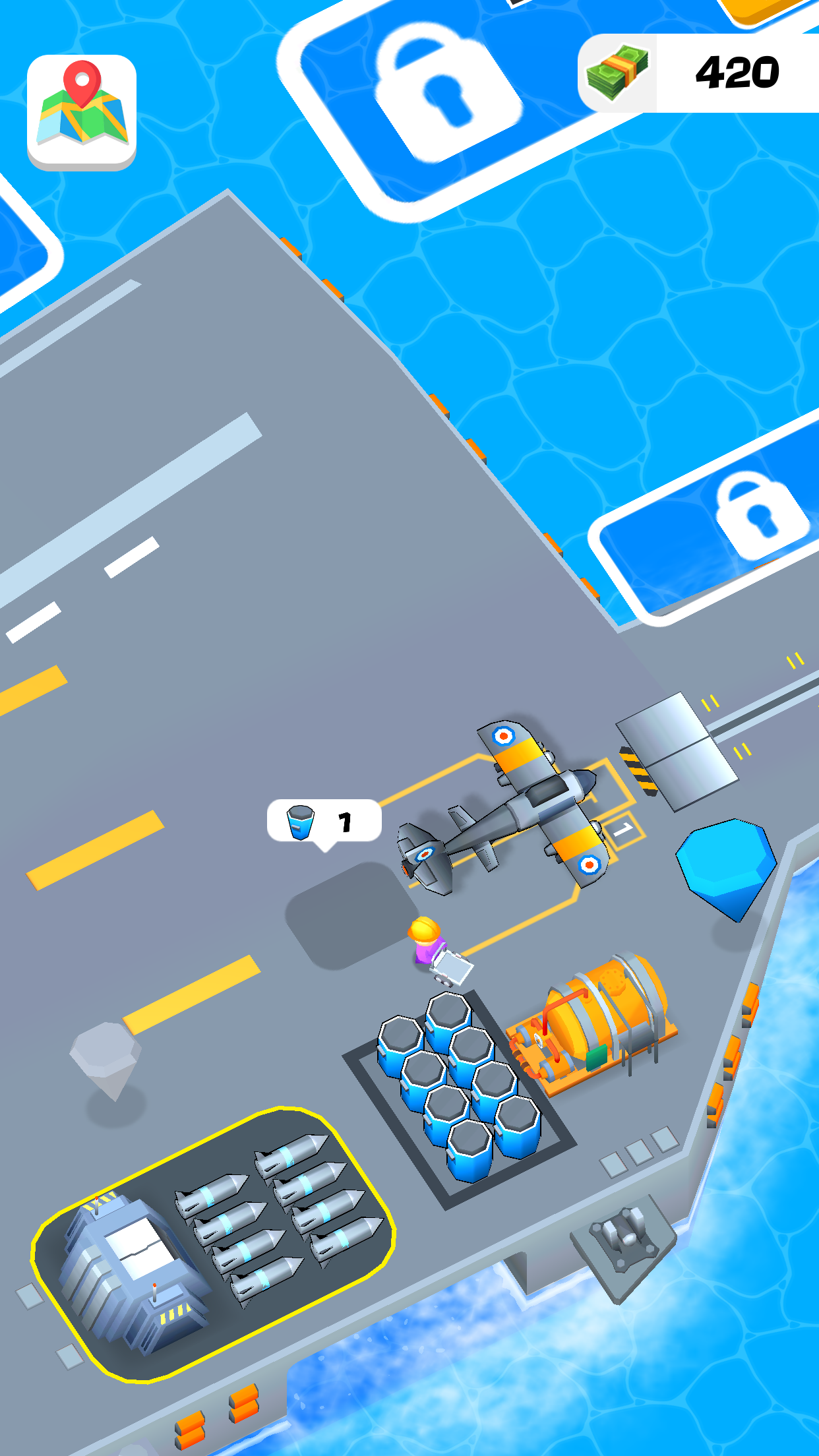 Play Idle Aircraft Carrier Online