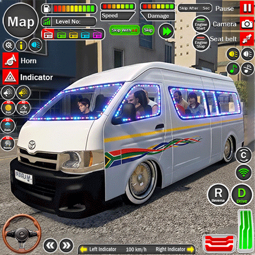 Van Driving Dubai Van Game