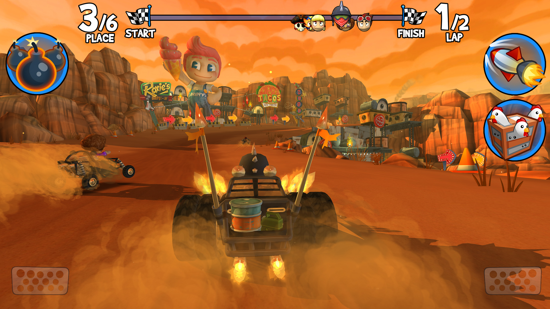 Скачайте и играйте в Beach Buggy Racing 2 на ПК или Mac (Эмулятор)