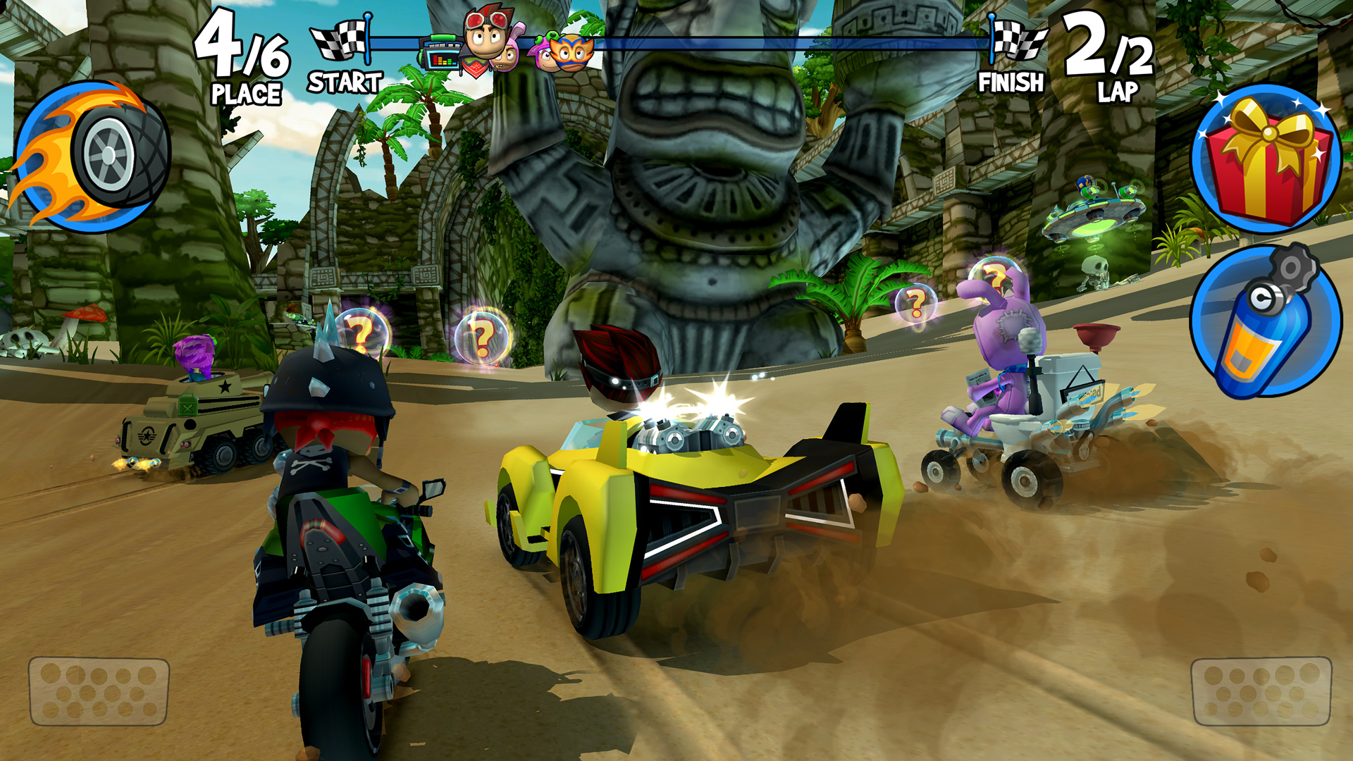 Скачайте и играйте в Beach Buggy Racing 2 на ПК или Mac (Эмулятор)