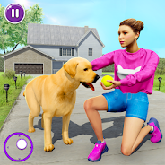 Jogue Family Pet Dog Games para PC