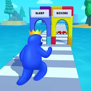 Blue Monster Run İndirin ve PC'de