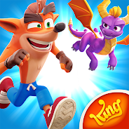 Chơi Crash Bandicoot: On the Run! on PC