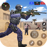 Jogue FPS Modern Zombie Strike Game para PC