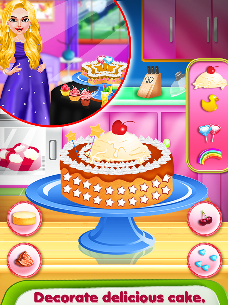 Play Princess BabyShower Party Online