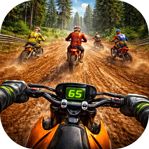 Dirt Bike Motocross Racing