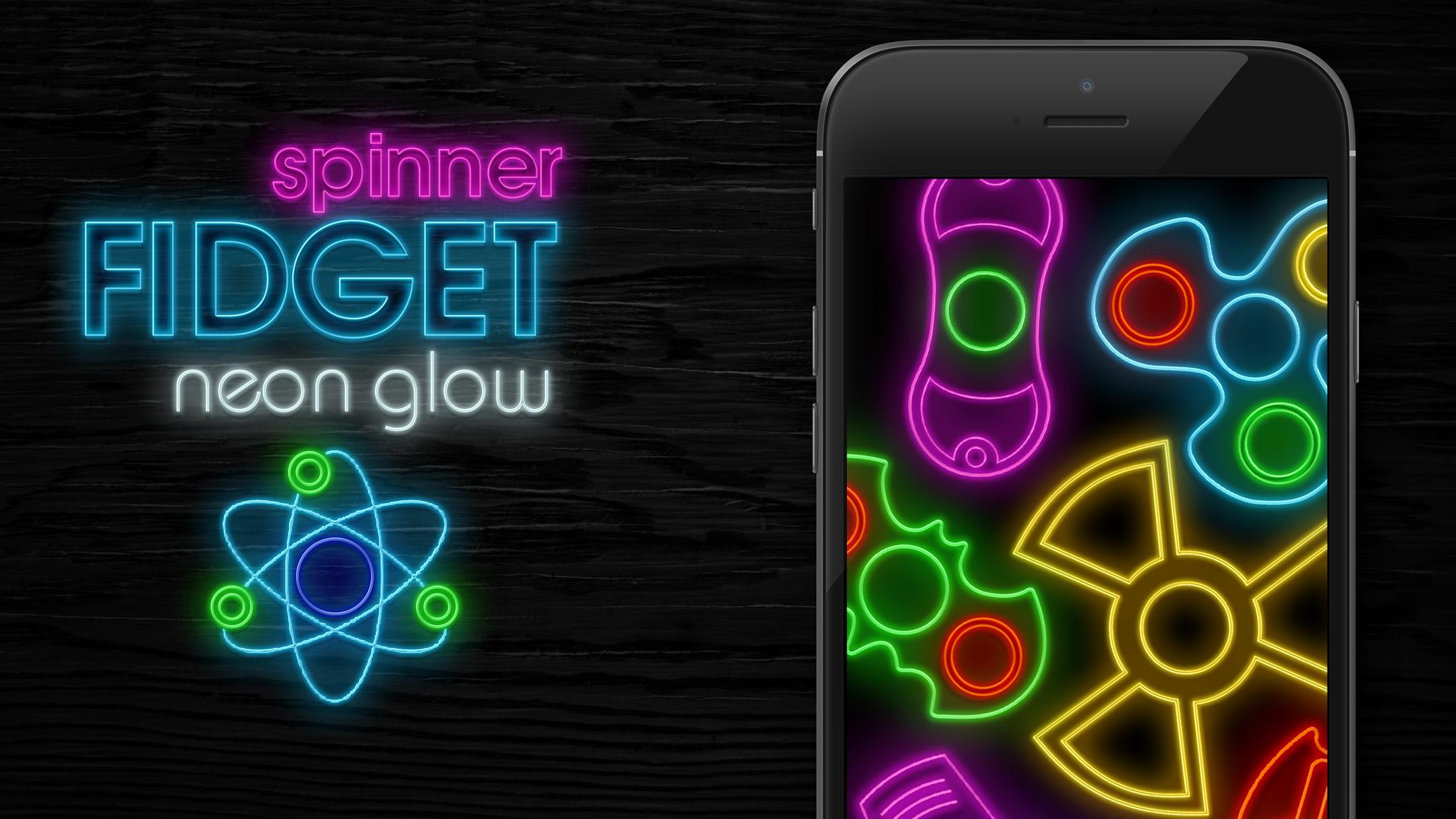 Fidget spinner glow – Apps on Google Play