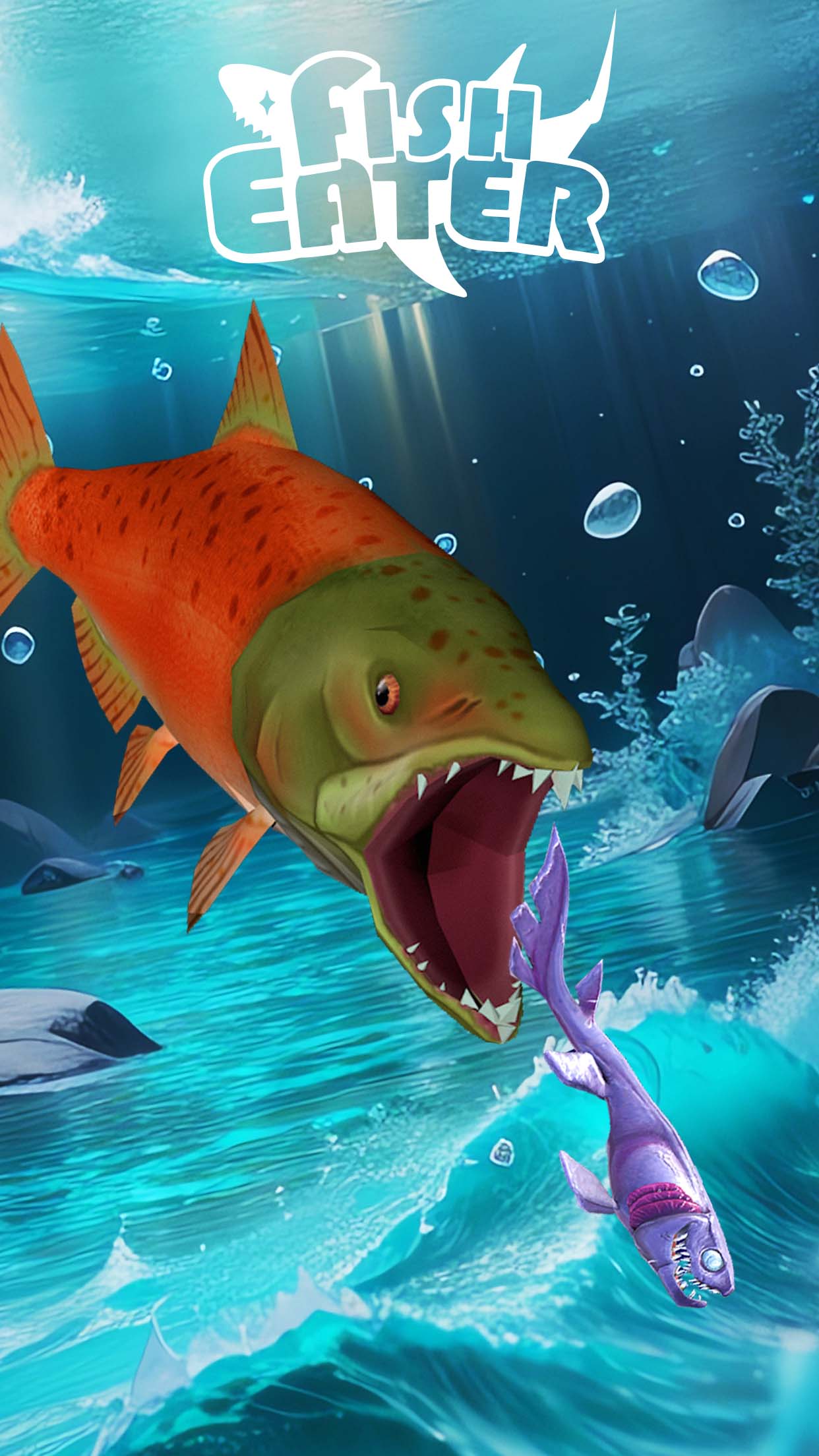 Download & Play Fish Eater.IO - Survivor！ on PC & Mac (Emulator)