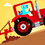 Dinosaur Farm - Tractor simulator games for kids