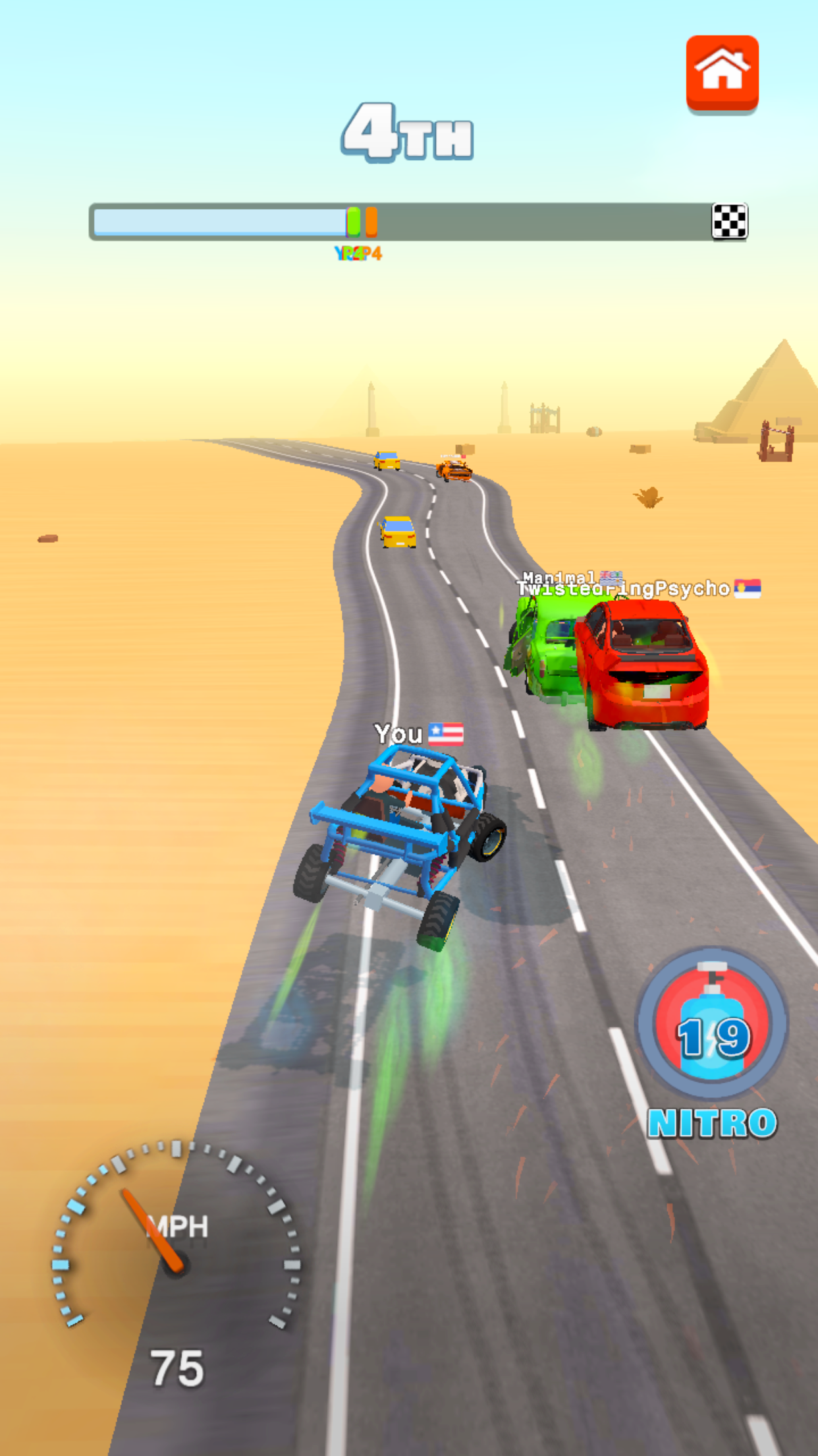 Скачайте и играйте в «Idle Racer — 3D машины и гонки» на ПК или Mac  (Эмулятор)