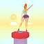 Chica Salto en Espiral
