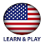 Learn and play. American English words, vocabulary