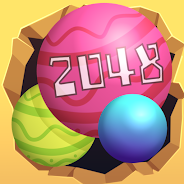 プレーする Unusual marbles 2048 をPCで