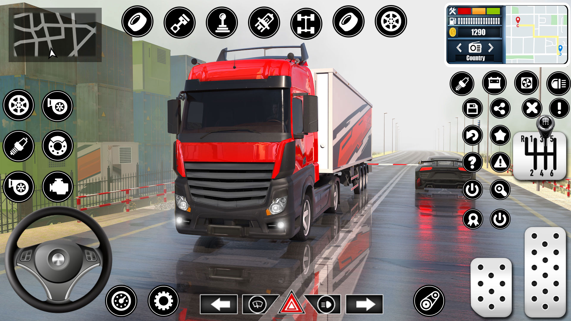 Скачайте и играйте в Real Truck Parking Games 3D на ПК или Mac с (Эмулятор)