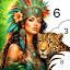 Jungle Color By Number Games
