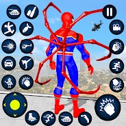 Jogue Spider Rope Hero: Spider Games para PC