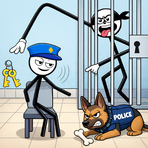 Thief Puzzle Stick Robber Game