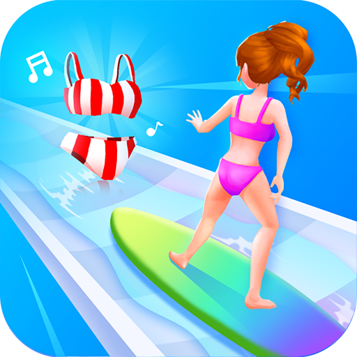 Play Aquapark Surfer：Fun Music Run Online