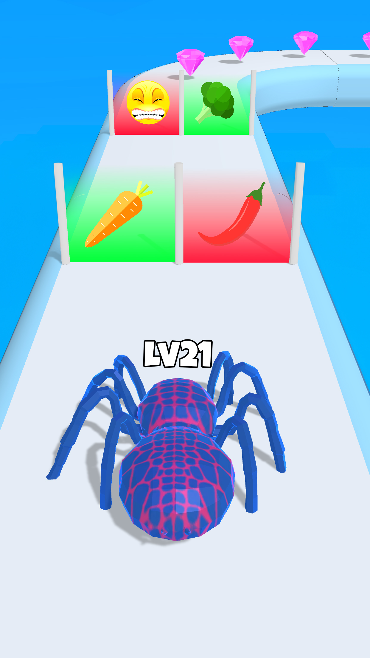 Скачайте и играйте в Spider Evolution : Runner Game на ПК или Mac (Эмулятор)