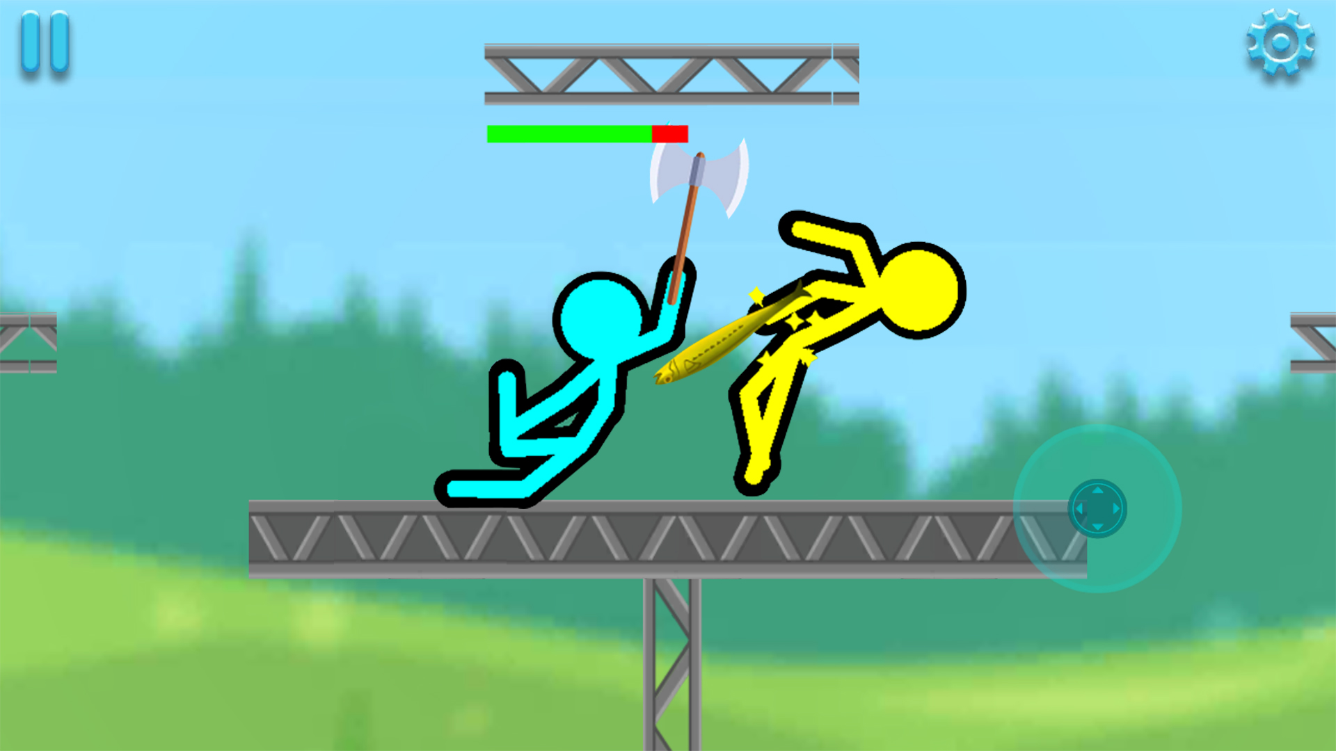 Скачайте и играйте в Stickman Fight: игры на двоих на ПК или Mac с  (Эмулятор)