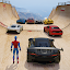 SuperHero Mega Ramp: Car Games