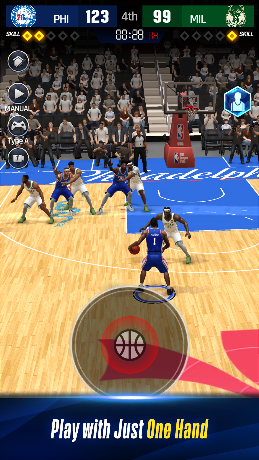 Скачать и играть в NBA NOW 23 на ПК или Mac (Эмулятор)