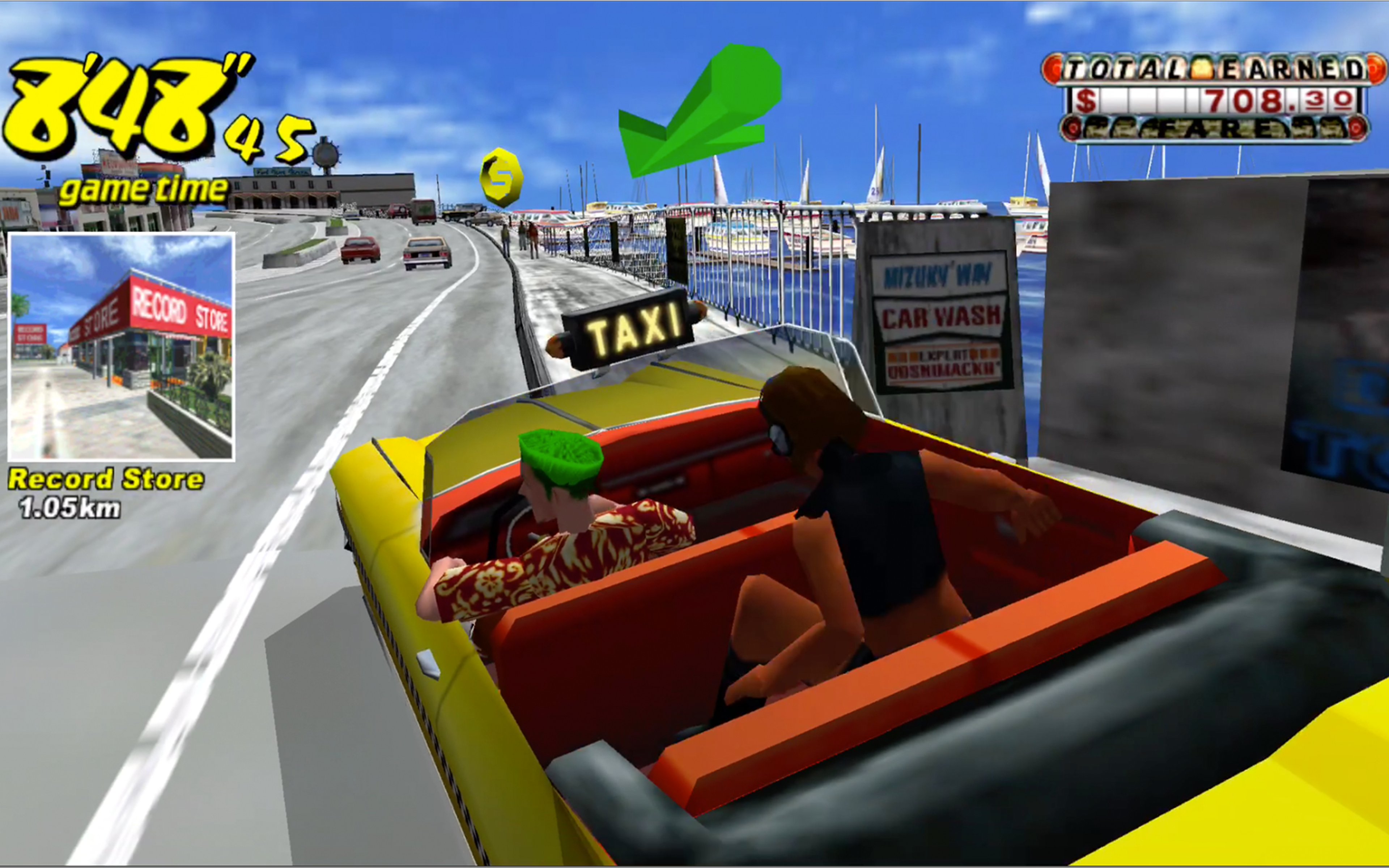 Jeu Vidéo Crazy Taxi Pour PC - Version Boîte (sans Notice) - Bon état, Fonctionne Parfaitement