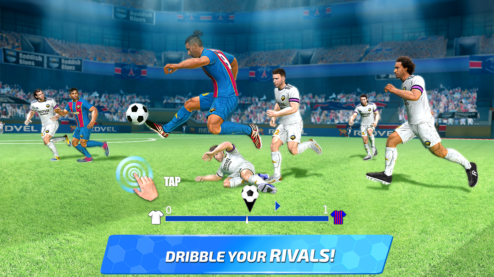 Скачайте и играйте в Soccer Star 22 Super Football на ПК или Mac (Эмулятор)