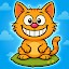 Hungry cat: physics puzzle game