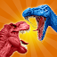 Dinosaurs Battle - Merge 3D