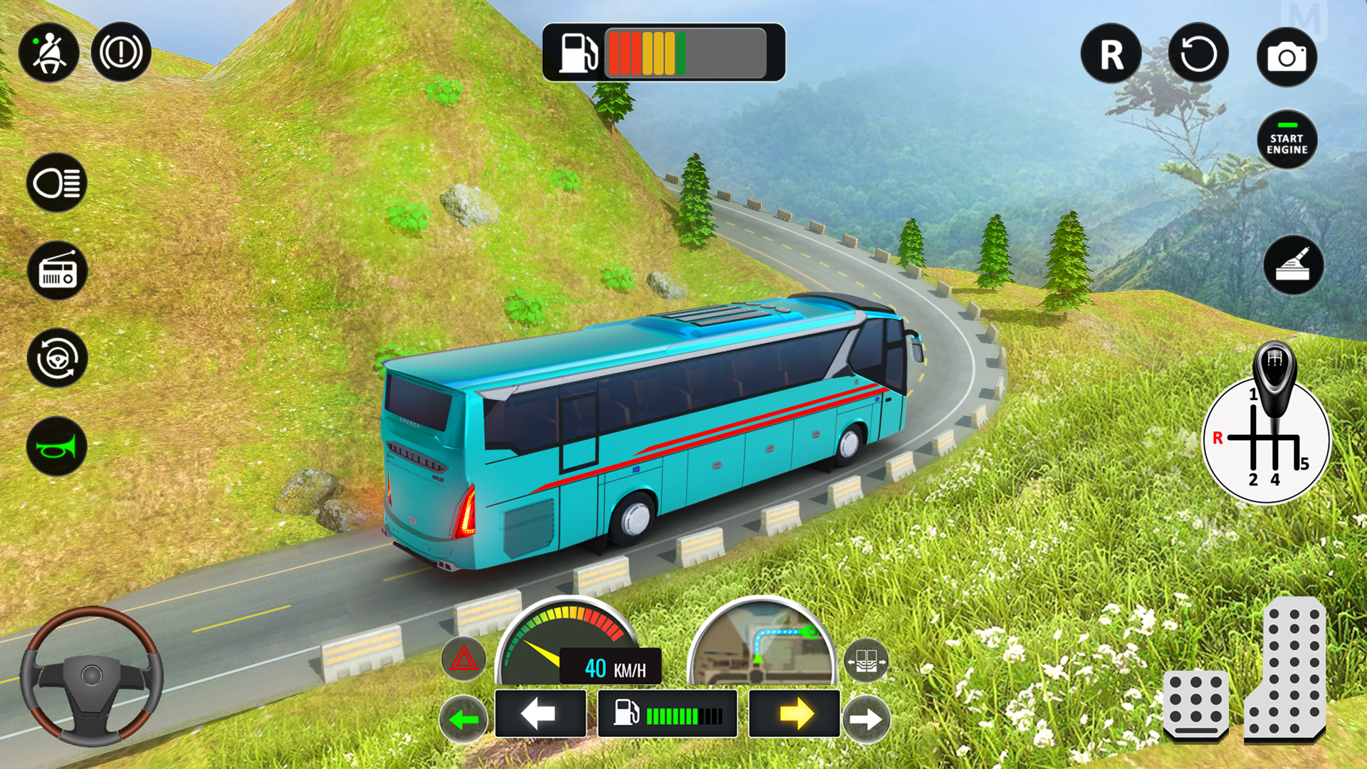 Скачайте и играйте в Coach Bus Driving Simulator 3D на ПК или Mac с  (Эмулятор)