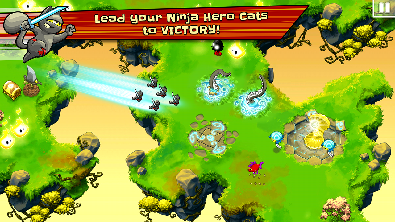 Download and Play Ninja Hero Cats on PC & Mac (Emulator)