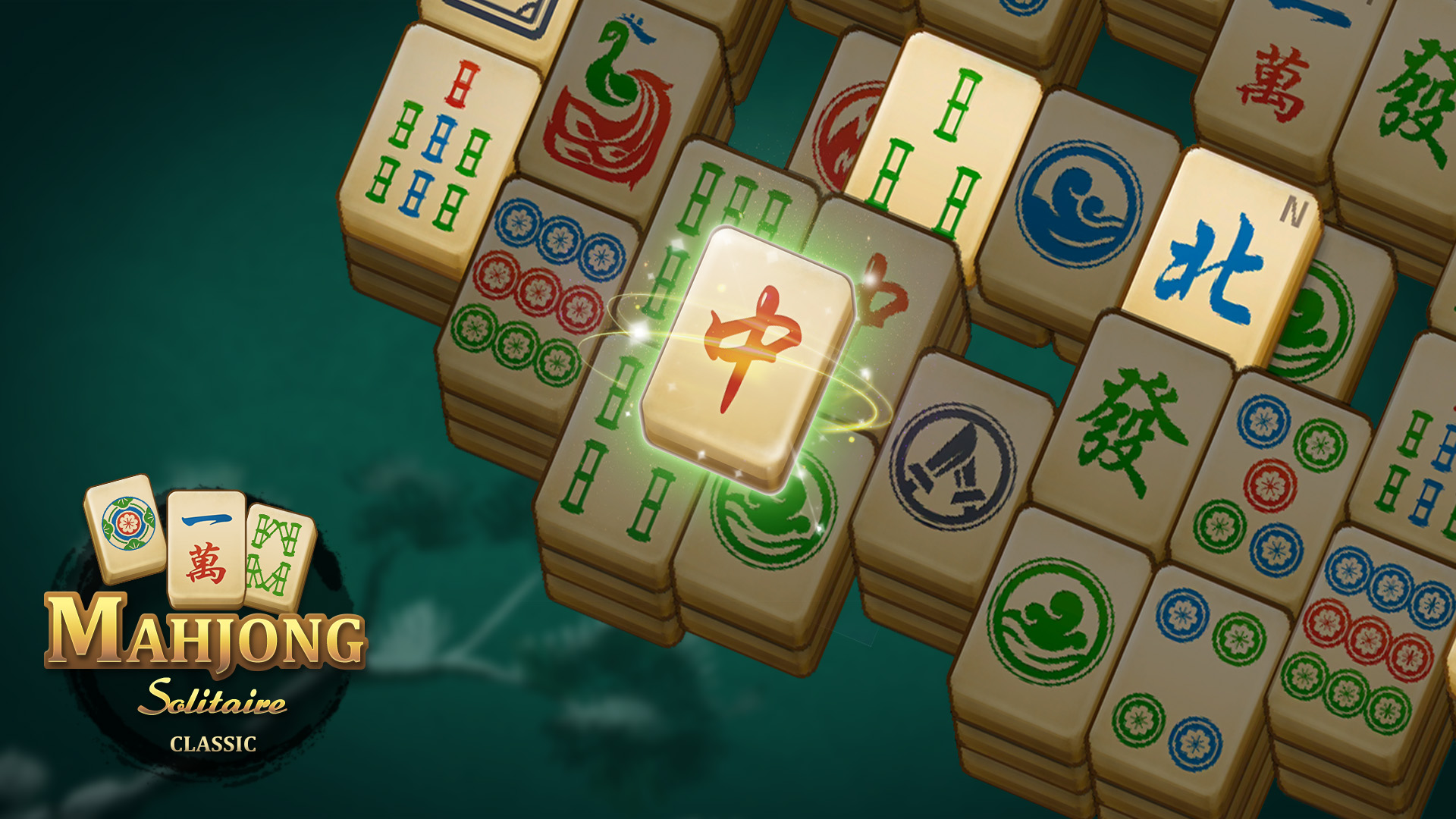 Скачайте и играйте в Mahjong Solitaire: Classic на ПК или Mac с (Эмулятор)